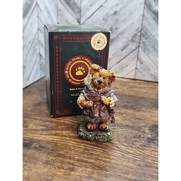 Boyds Bears Jeremy As Noah The Ark Builder #2426 1995 Bearstone Collections - Picture 2 of 12